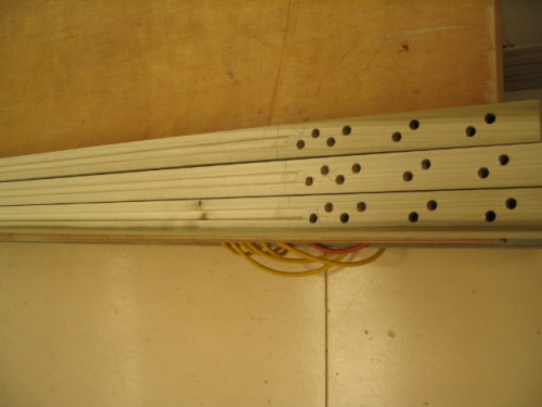 Getting ready to dowl doors