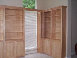 Highlight for Album: Natural soft maple bookcase