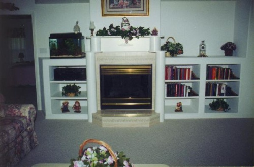 Mantel Bookcase Combination---------------CLICK ON THE PICTURE TO SEE MORE PICTURES WITHIN THIS ALBUM
